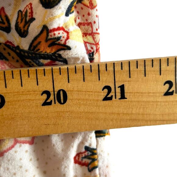 Old Navy Oversized Floral Print Long Sleeve Blouse Shirt Top Tunic Size L - Picture 4 of 6